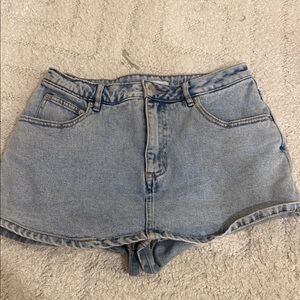 Malibu Light Blue Jean Skort